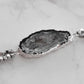 Agate Collection - Silver Stormy Bracelet