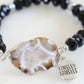 Agate Collection - Silver Tailor Bracelet