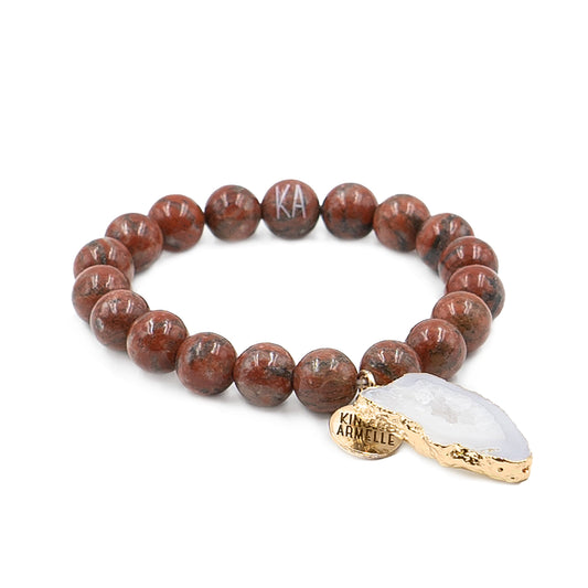 Agate Collection - Jasper Bracelet 10mm