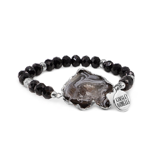 Agate Collection - Silver Tailor Bracelet