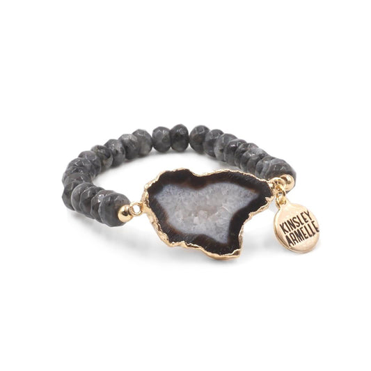 Agate Collection - Smoky Bracelet