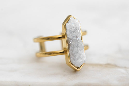 Bangle Collection - Parvus Quartz Ring (Unique)