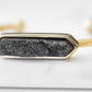 Bangle Collection - Raven Quartz Bracelet (Unique)