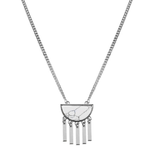 Bianca Collection - Silver Pepper Necklace