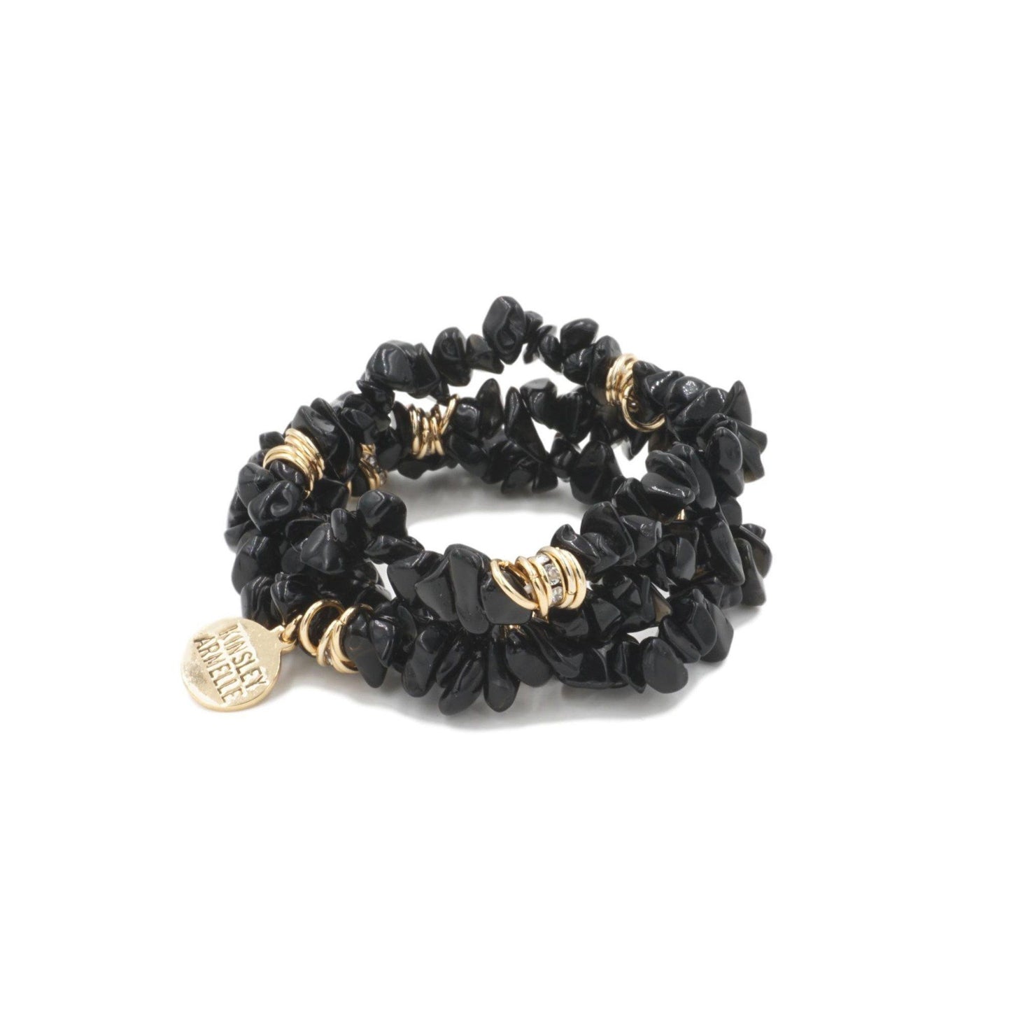 Cluster Collection - Coal Bracelet