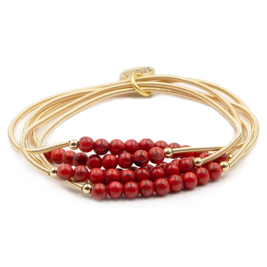 Metallic Collection - Cherry Bracelet