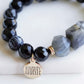 Mineral Collection - Coal Bracelet