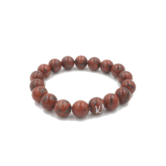 Orbit Collection - Jasper Bracelet 10mm