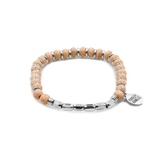 Phoebe Collection - Silver Sherbet Bracelet