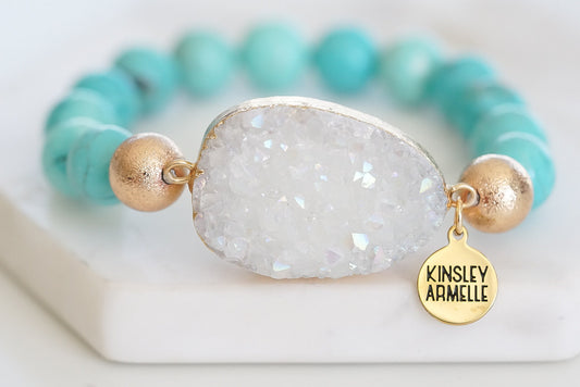 Stone Collection - Aqua Marine Bracelet