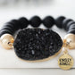 Stone Collection - Coal Bracelet