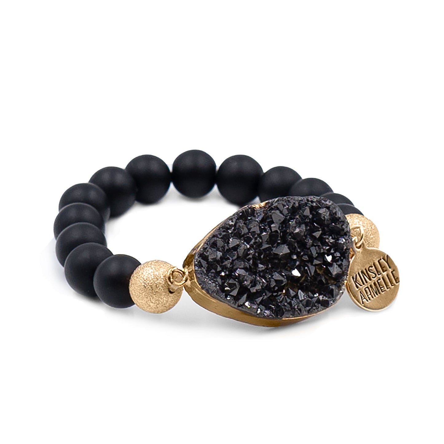 Stone Collection - Coal Bracelet