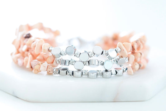 Trinity Collection - Silver Sherbet Bracelet